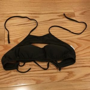 a forest green bathing suit